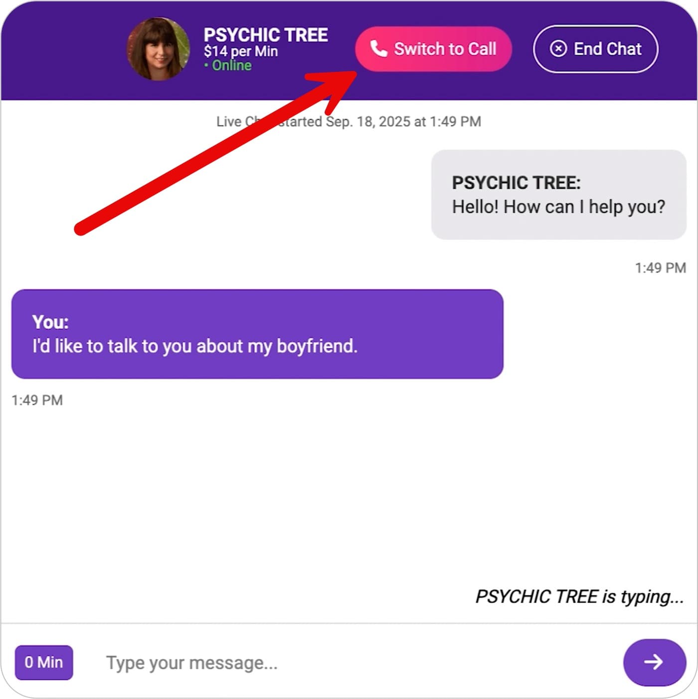 AskNow Chat Step 3